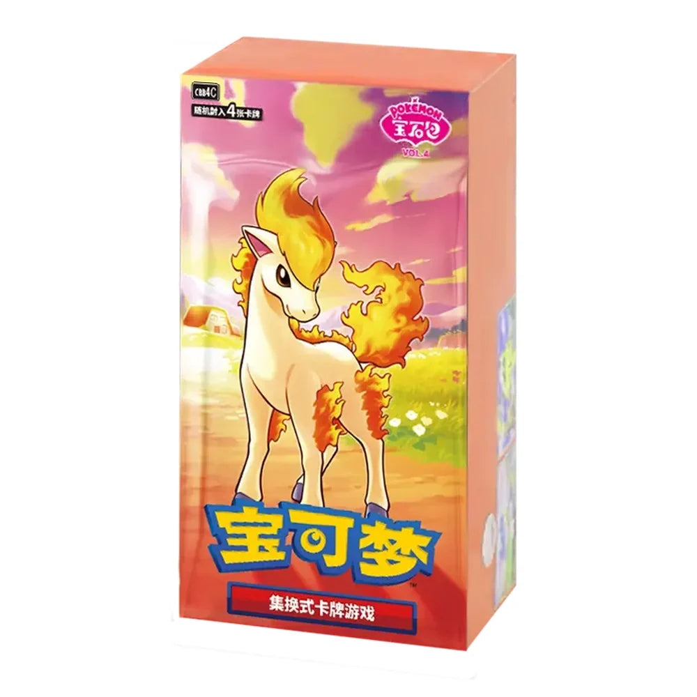 Pokemon Gem Packs Volume 4 Kinesisk Booster Box