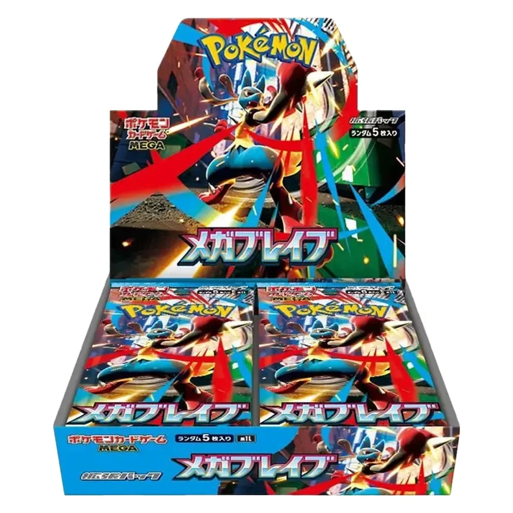 Pokemon Mega Brave Japansk Display Booster Box