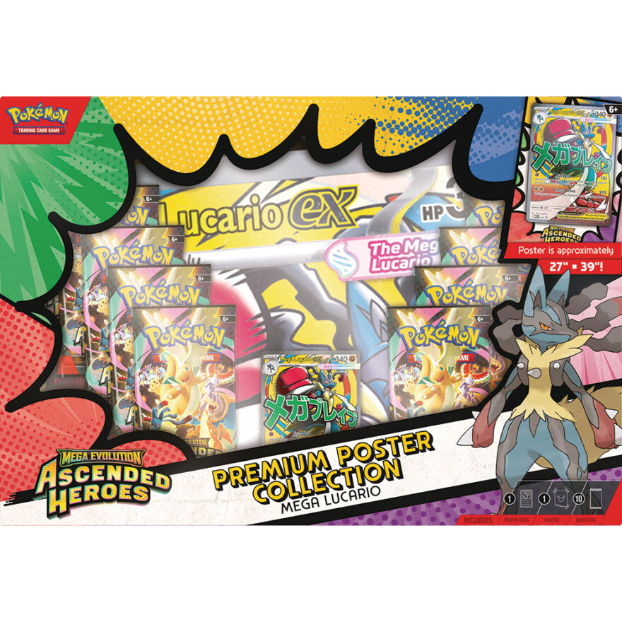 Pokémon Premium Poster Coll ME02.5 Ascended Heroes assortert