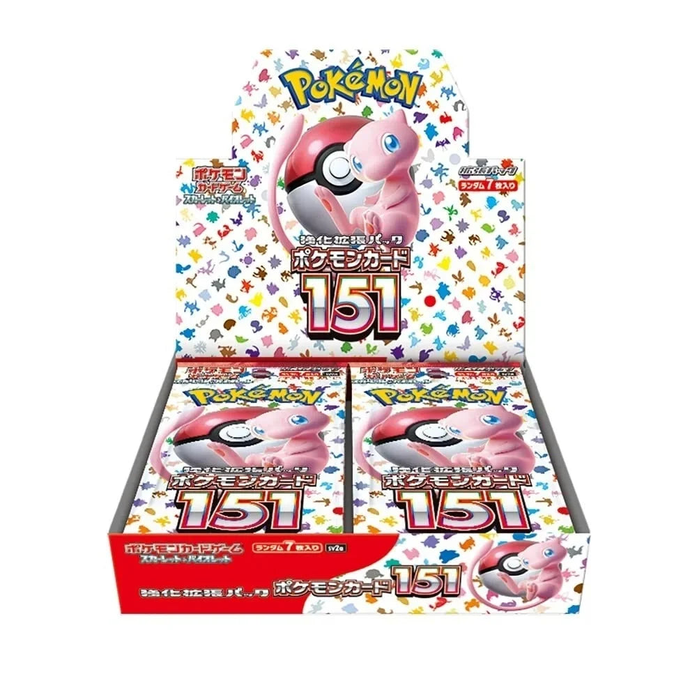 Pokemon 151 Booster Box Japansk
