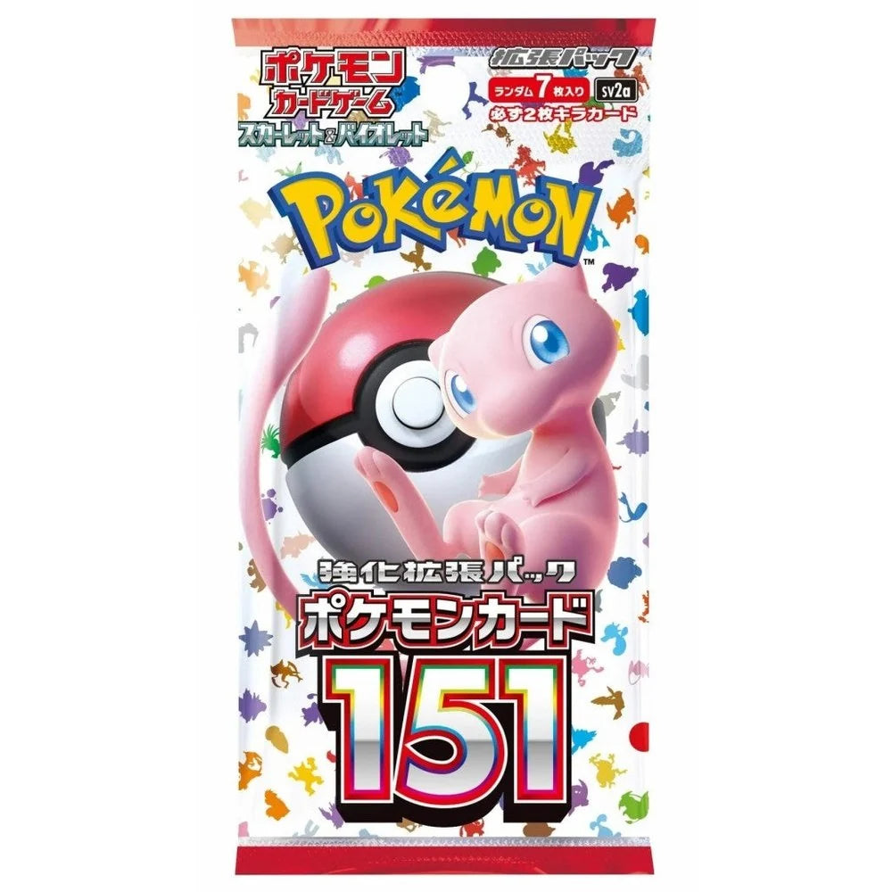 Pokemon 151 Booster Box Japansk