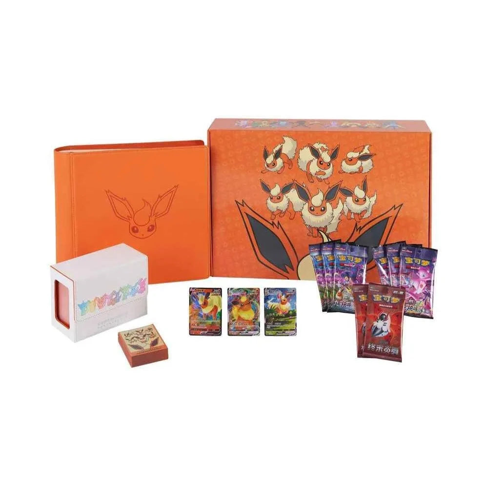 Eksklusiv Kinesisk Flareon Premium Collection Box