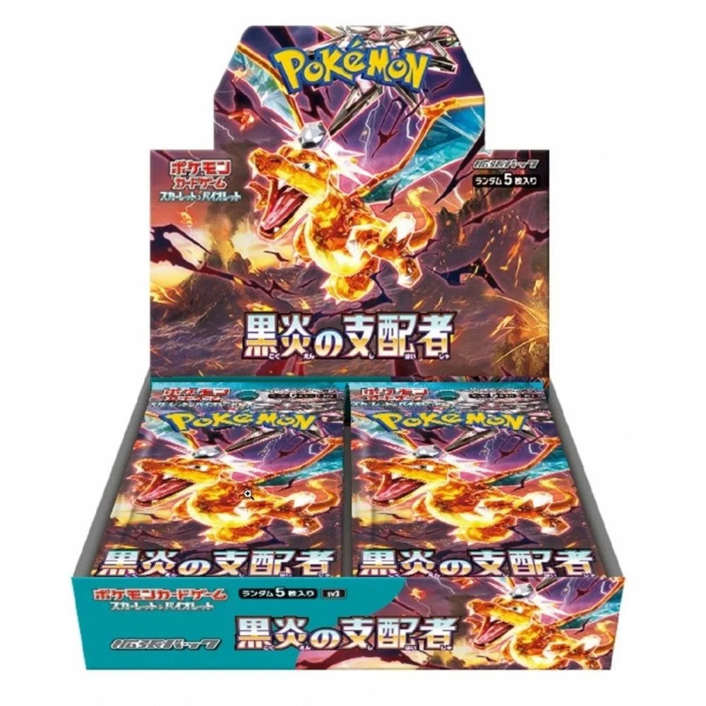 Pokemon Ruler Of The Black Flame Japansk Booster Box
